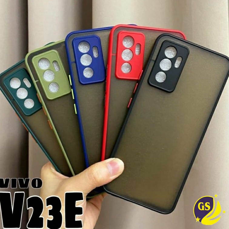 VIVO T1 5G VIVO V23 5G V23E  V23 E / VIVO Y75 5G Y15S Y15 S 2021 NEW SOFT CASE DOVE MATTE COLORED FROSTED SLIM FUZE MACARON AERO CASING