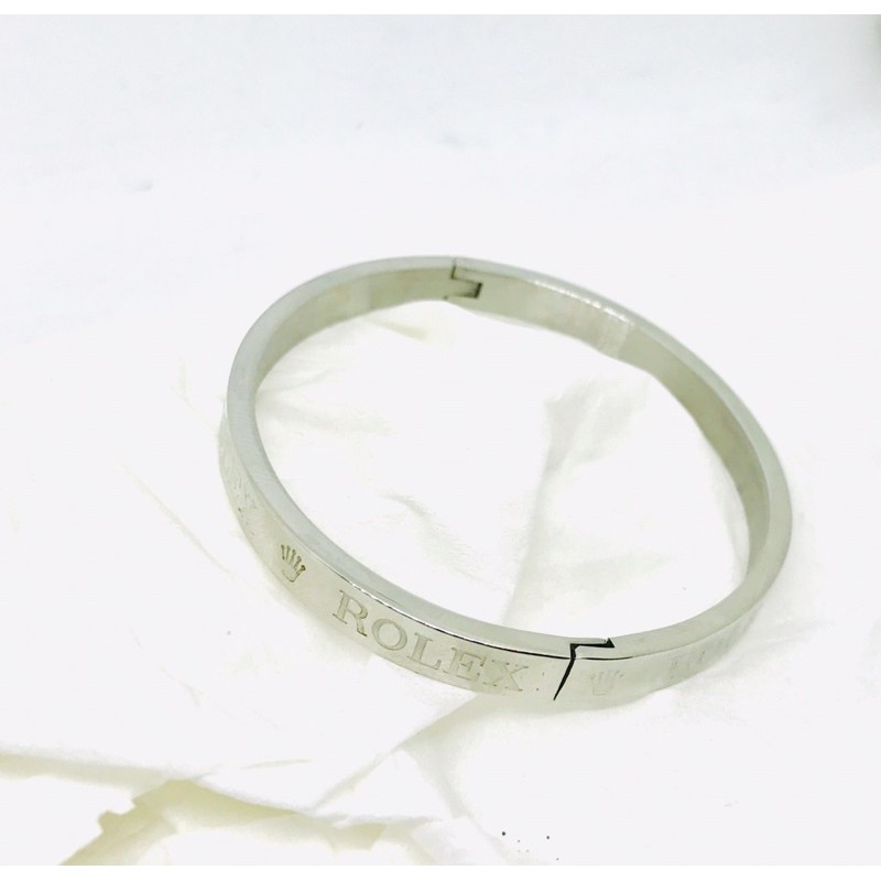 gelang titanium//gelang bangle//gelang //titanium//perhiasan anti luntur dan anti iritasi