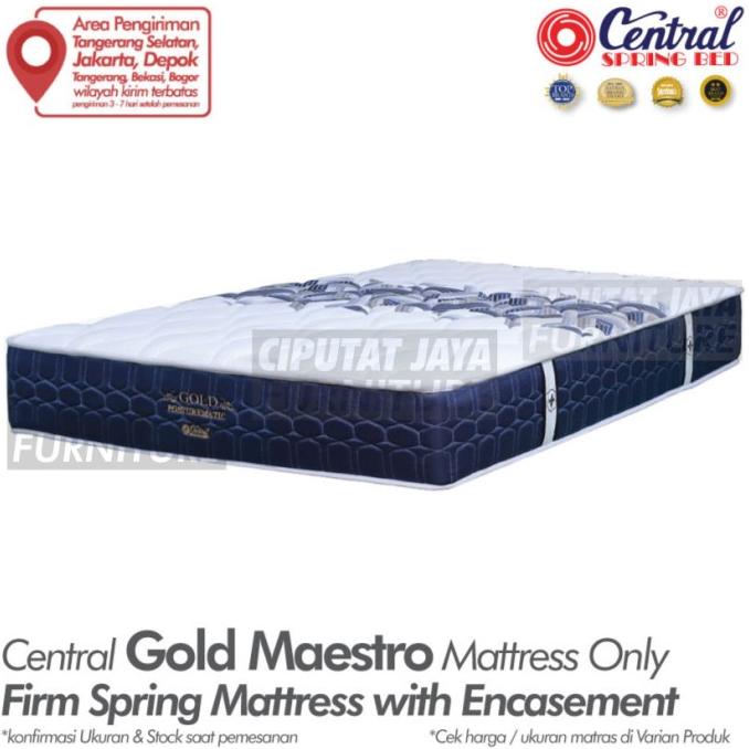 Spring Bed Central Gold Maestro - Mattress Only