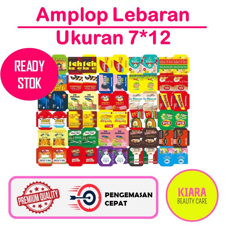 

READY | Amplop Lebaran SIAP PAKAI sdh LEM (sdh kemas isi 10 LEMBAR) ukuran 7x12 - SEDANG + Amplop Lebaran Lembaran ATM | Amplop Snack motif unik kekinian nara