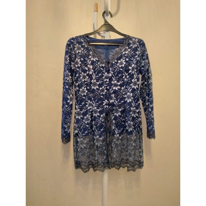 KEBAYA BIRU NAVY