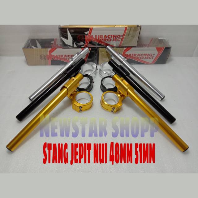 Stang jepit nui adjustable uk 48mm 51mm original