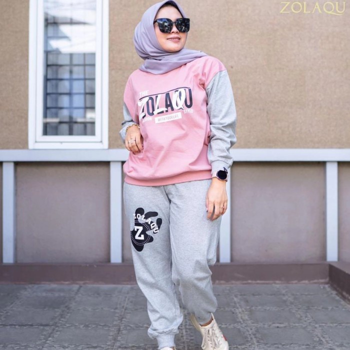 TERBARU   set celana zolaqu original baju setelan