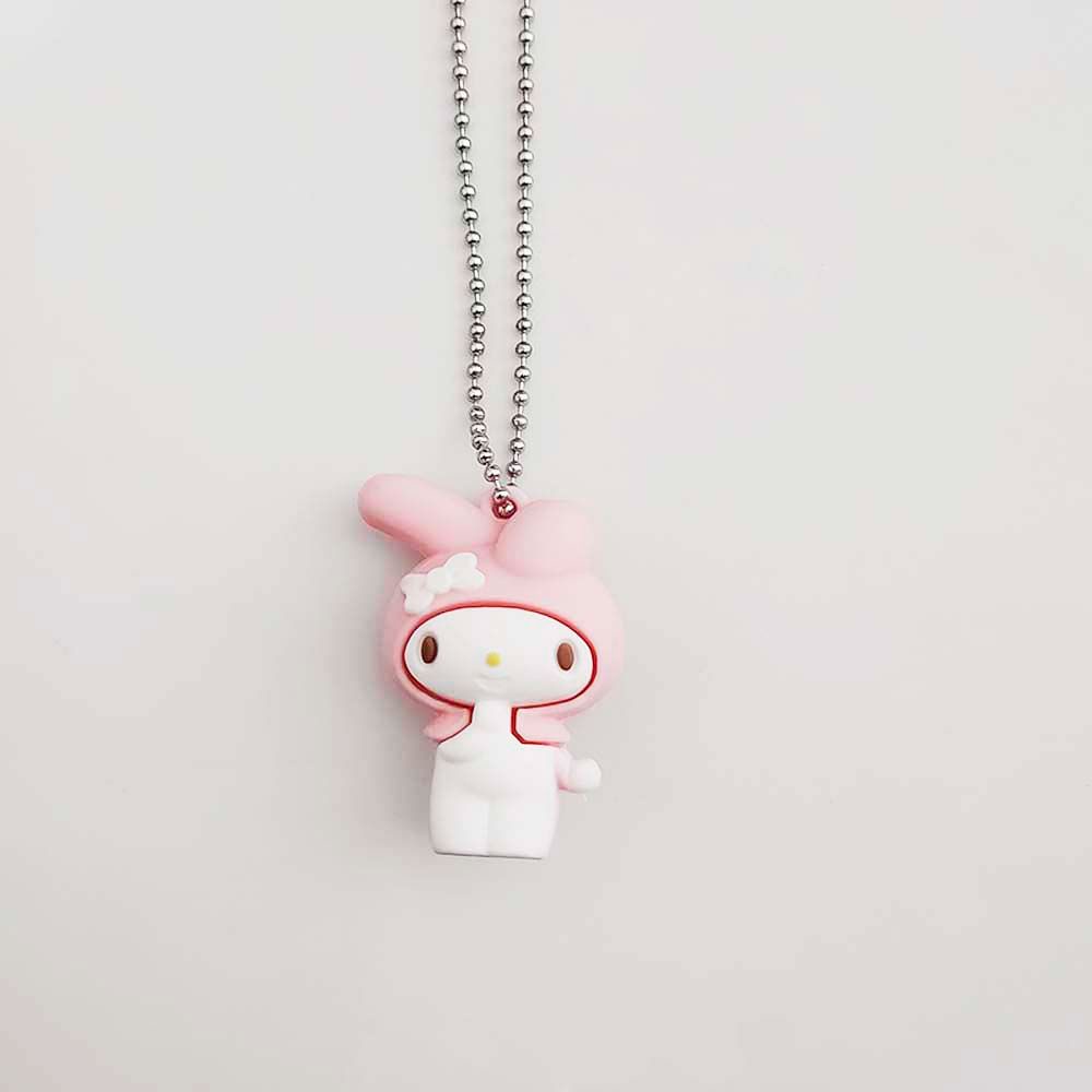 SKJK  Sweet Cartoon Necklace Simple Fashion Jewelry Clavicle Chain Women Resin Melody Korean Pudding Dog Daily Accessories Female Chokers