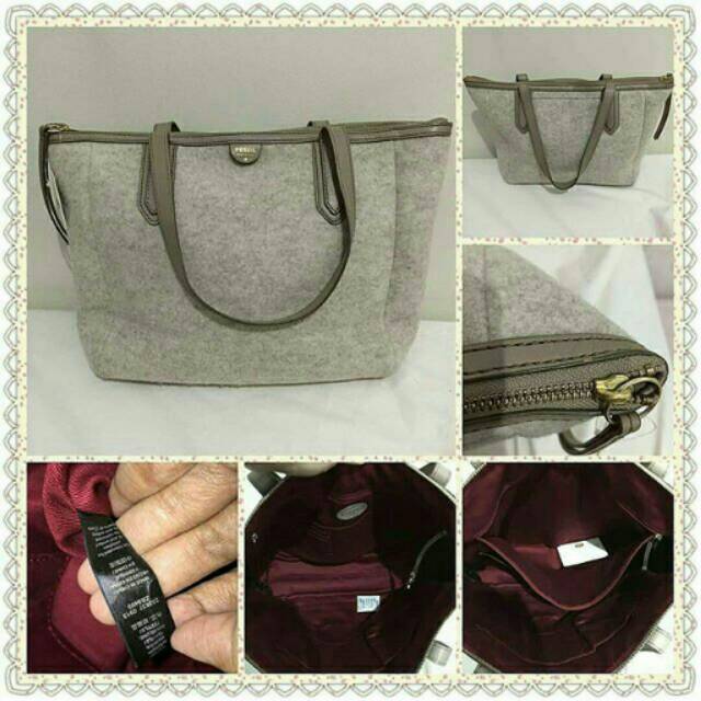 Fossil sydney shopper original wool