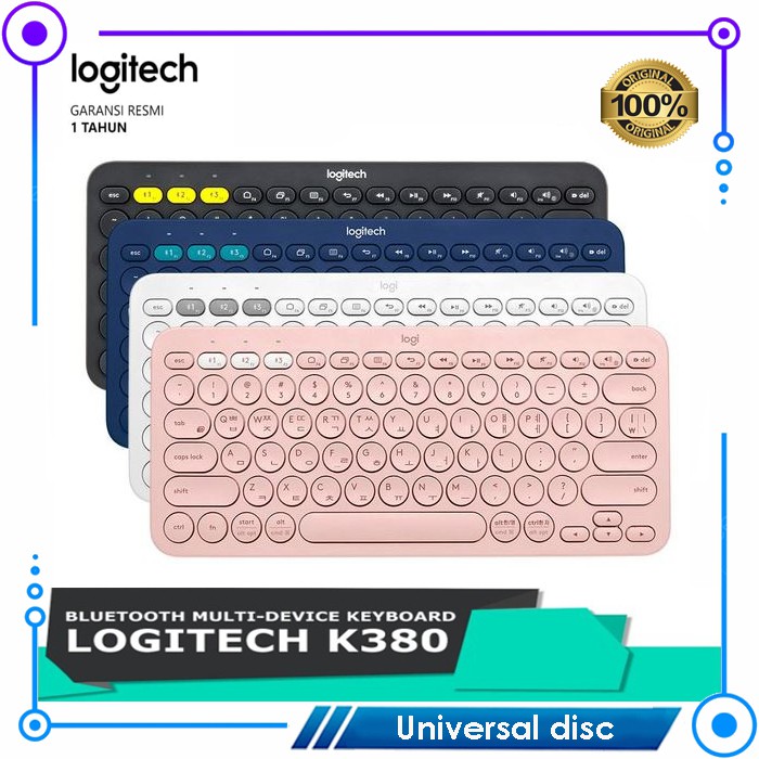 Keyboard Bluetooth Multimedia Logitech K380