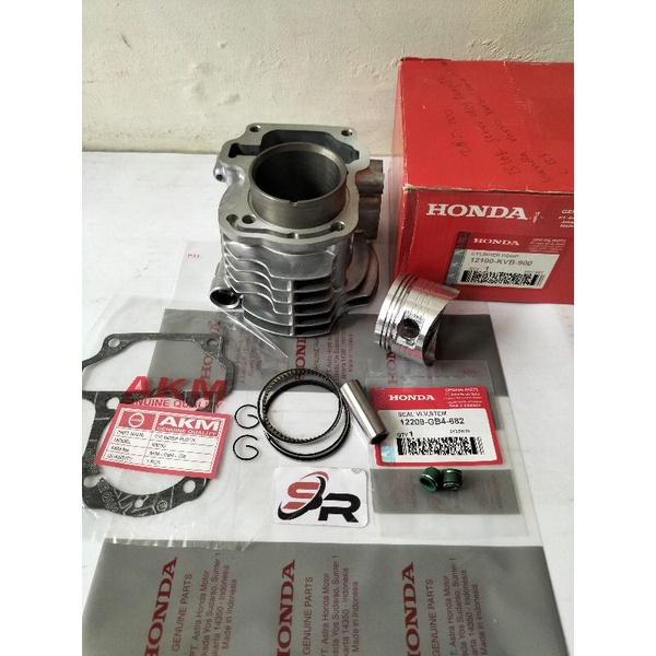 BLOK SEHER SET (KVB) HONDA ORIGINA  VARIO TEKNO 110 cc    VARIO CW NEW OLD LAMA    PRODUK SESUAI POTO