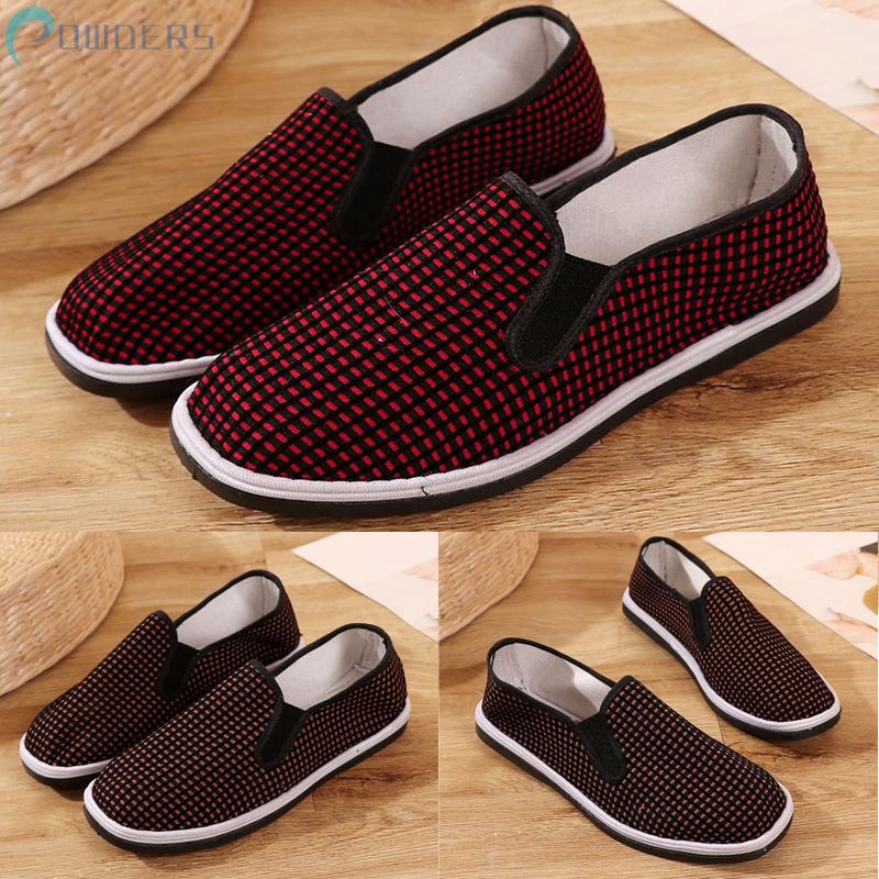round toe slip on shoes