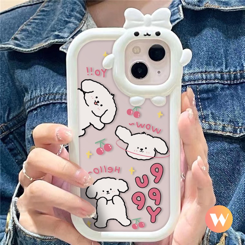 Soft Case TPU Motif Kartun Anjing Lucu Untuk IPhone 14 7 8 6 6S Plus 11 13 12 14 Pro Max XR X XS Max SE 2020 14Pro Max 14 Plus