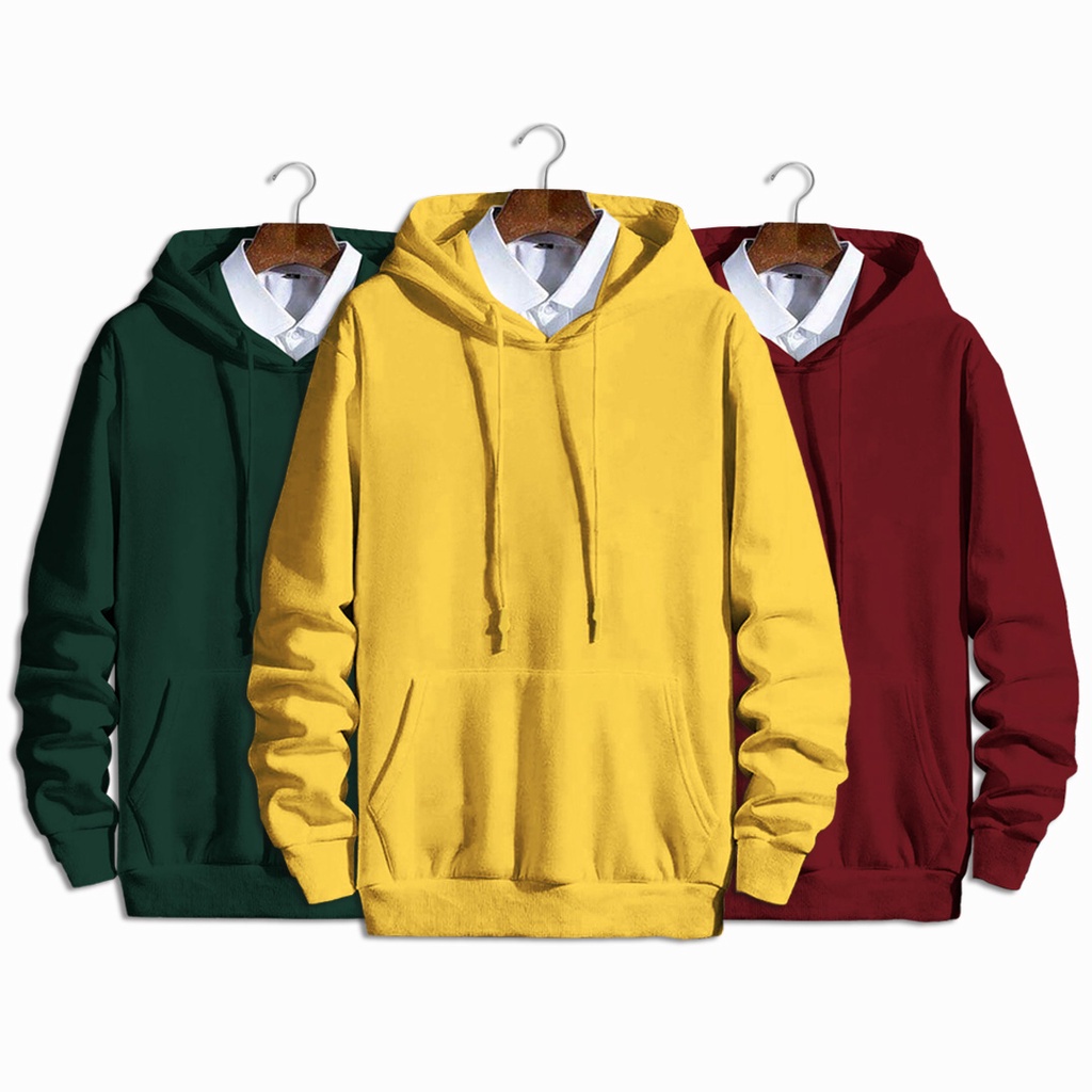 HIPNOP Outerwear Unisex Hoodie Polos Premium Pria Jaket Jumper