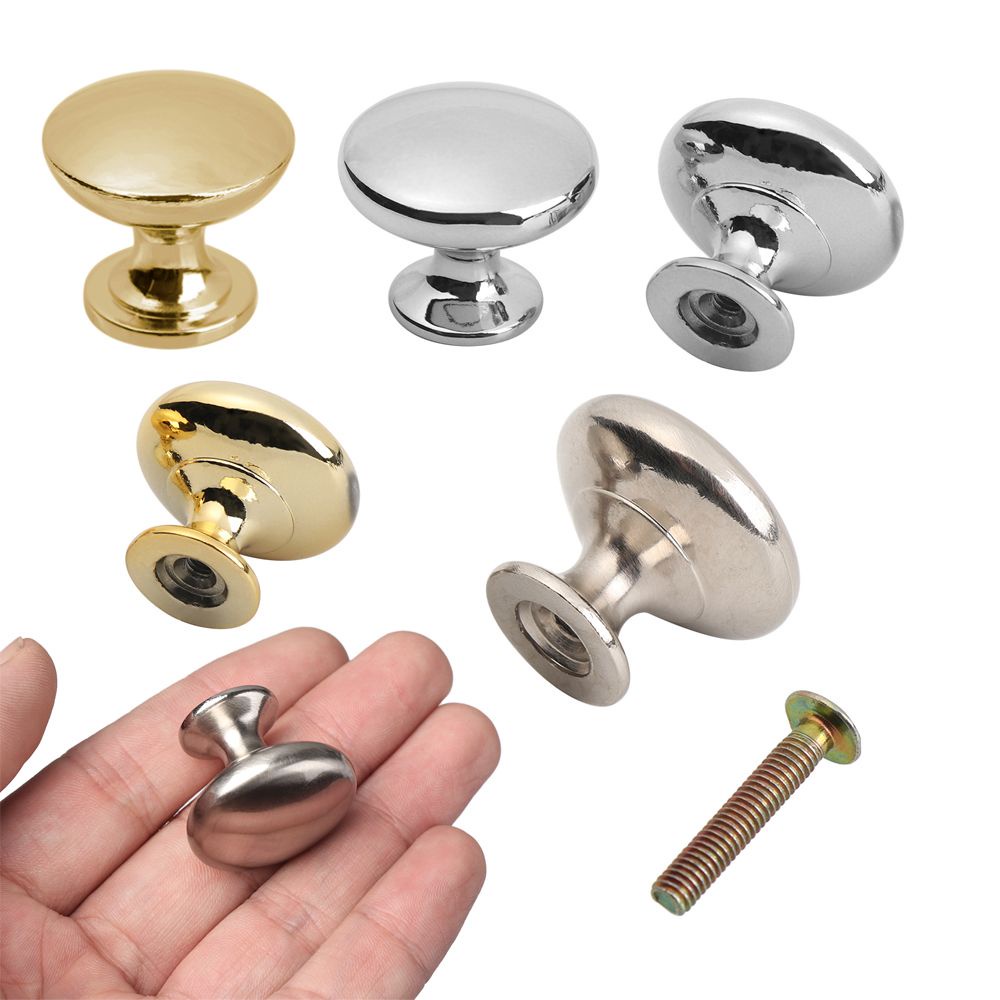 Wonderful Handle / Tarikan Pintu Lemari / Laci Bentuk Bulat Antik Retro Bahan Kuningan