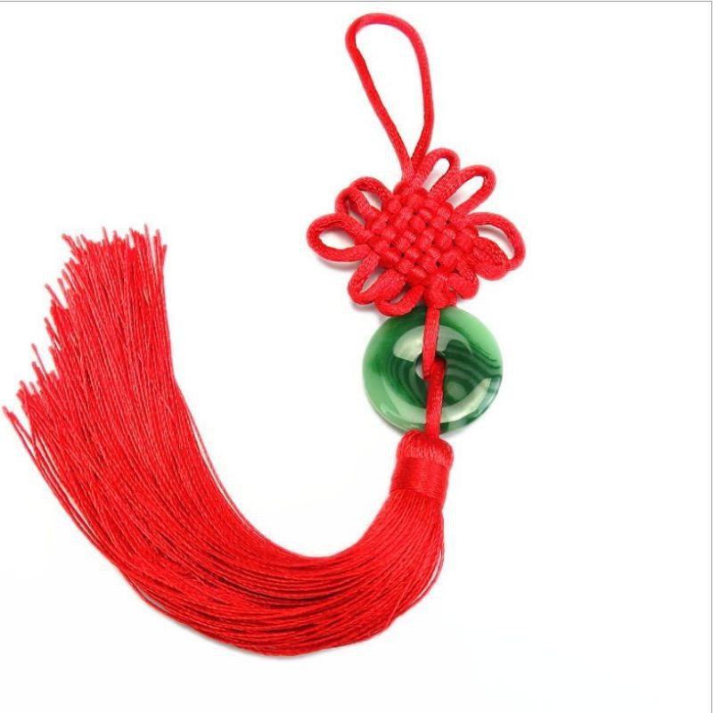 

Chinese Knot Tassel Gantungan China Imlek Merah