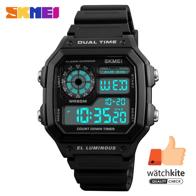 SKMEI 1299 Jam Tangan Pria Wanita Digital Anti Air Sport WATCHKITE WKOS