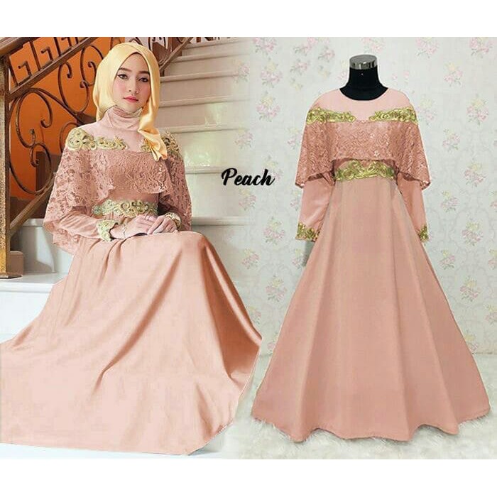 FASA GAMIS PARTY MAXI baloteli kombi brukat LD.100 P.140 LB.280. NO PASHMINA Fit XL OSCAR