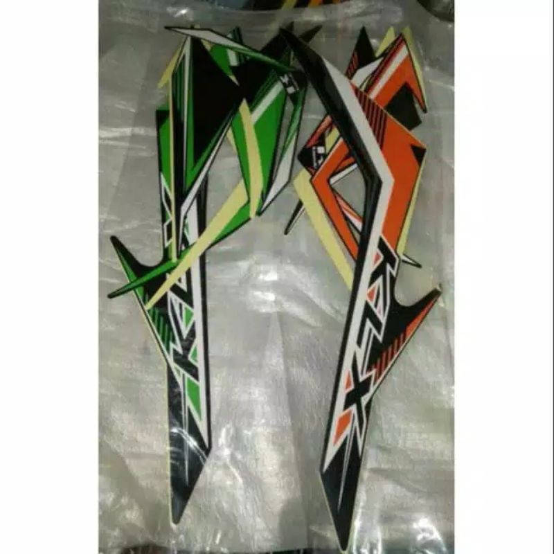 Striping sticker Lis motor Kawasaki KLX type L