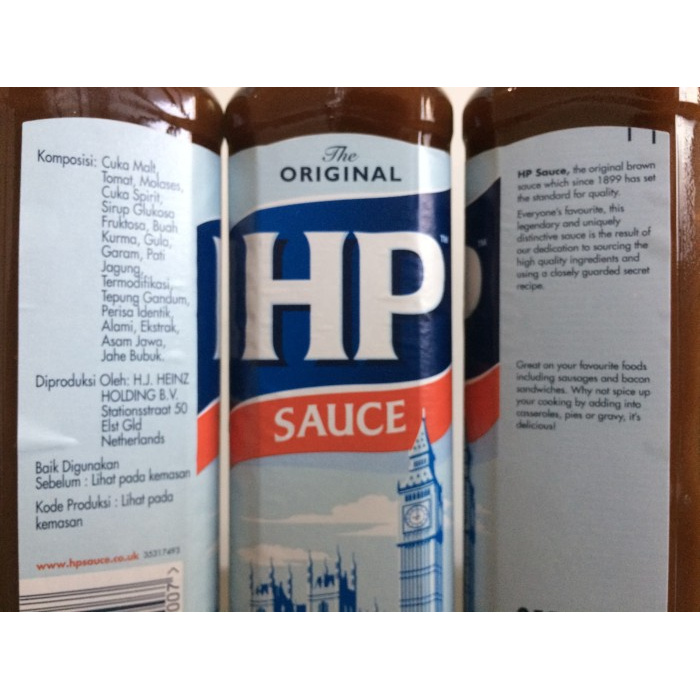 

Ready- Hp Sauce The Original 255Gr