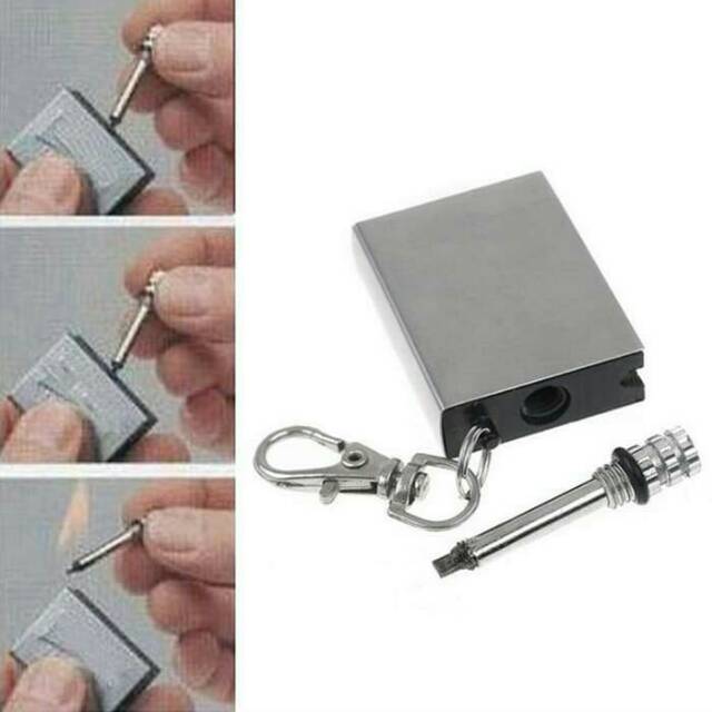 Gantungan Kunci Korek Api Mini Lighter Zippo