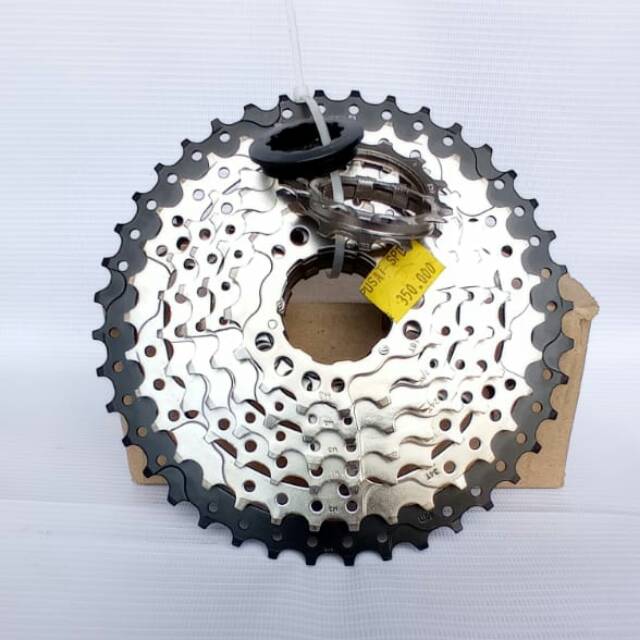SPROCKET SEPEDA BOLANY 8 SPEED SILVER 11-40T