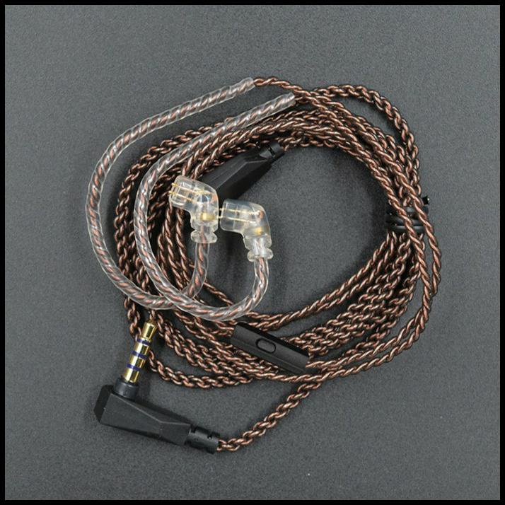 Kz Zsn Zsn Pro High Purity Oxygen Free Copper Cable Kabel Mic 0.75Mm