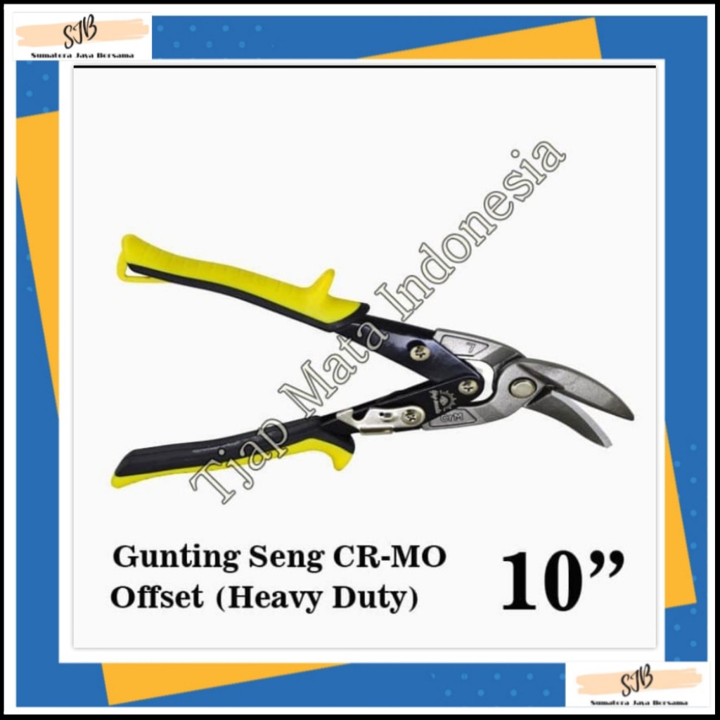 gunting seng holo baja ringan 10" Tjap Mata cap mata