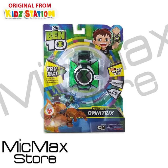 Ori Ben 10 Basic Omnitrix Jam Tangan Ben10 Mainan Original Asli ,