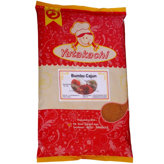 Bumbu Cajun 1Kg Yutakachi /  Cajun Powder / Cajun Bubuk / Bumbu Masak / Bumbu Serbaguna / Pusat Bumbu