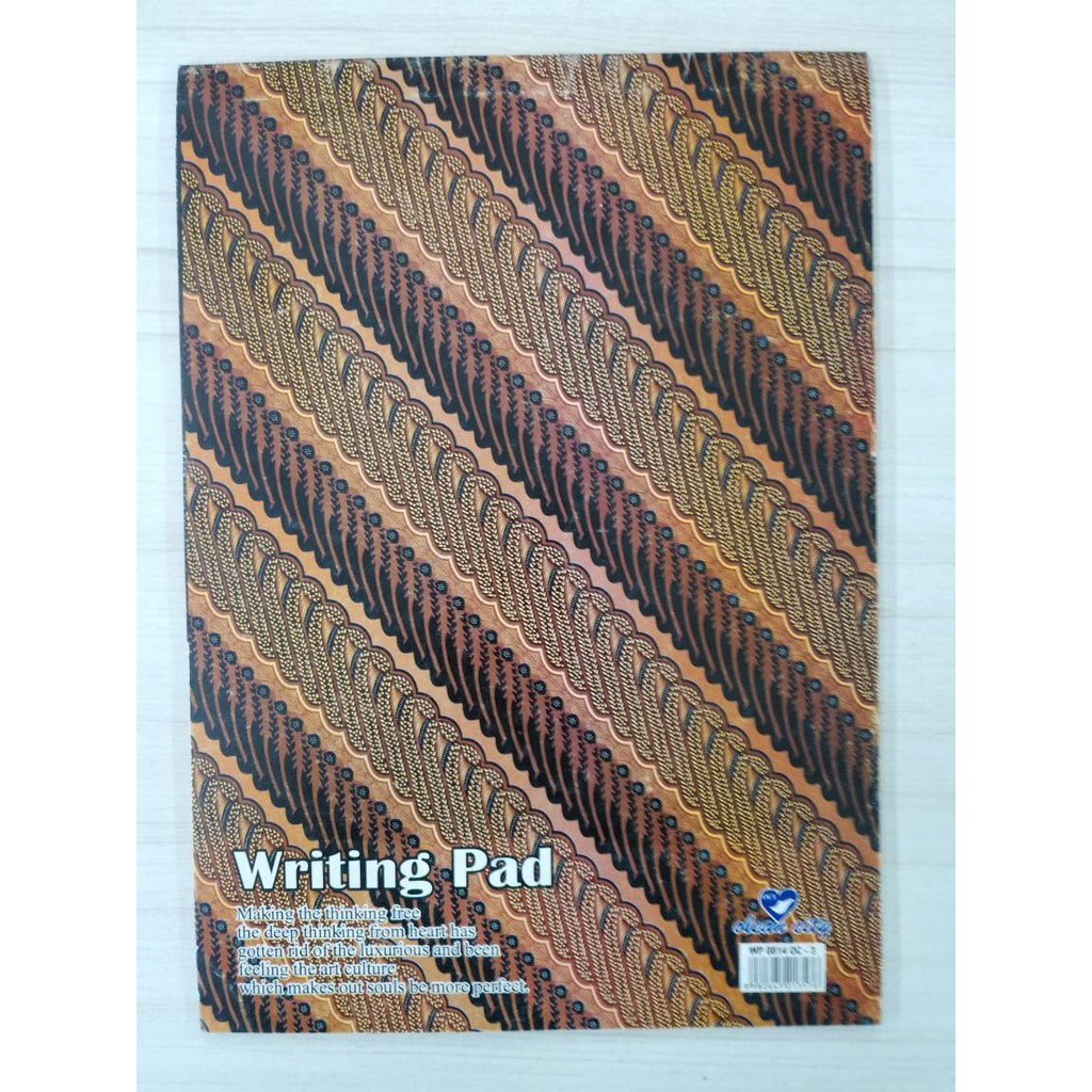 

Flip Over Pad / Block Note Memo / Note Book OCI Mix Motif Batik WP0814OC-3 17810005