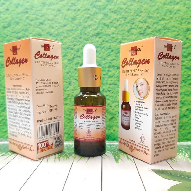 SERUM COLLAGEN THE FACE ORI BPOM