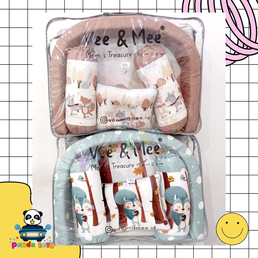 PANDA TOYS SEMARANG KASUR BAYI LIPAT OVAL VEE & MEE VMK1030 VMK1050