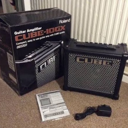 ROLAND CUBE 10GX GUITAR AMP / AMPLIFIER GITAR ROLAND CUBE 10 GX