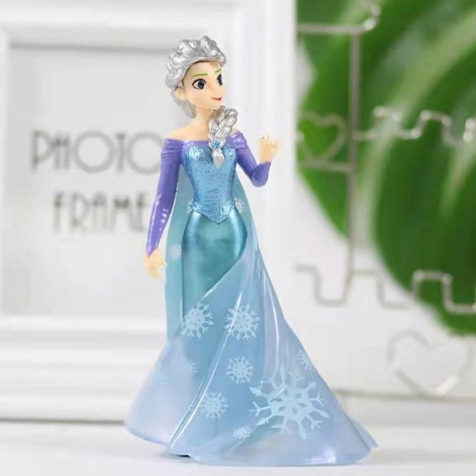 Cake Topper Elsa Frozen Disney Hiasan Cake Figure Elsa Frozen Dewasa