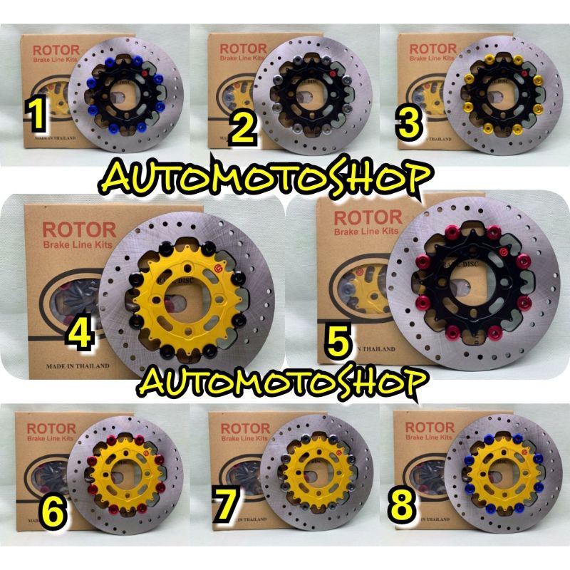 PIRINGAN CAKRAM DEPAN DISC BRAKE DISC ROTOR BREMBO FLOATING 220MM BEAT JUPITER MX FIZR MIO DLL PIRIN