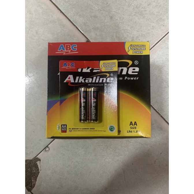 

ABC ALKALINE 1 BOX ISI 48 PCS ---Termurah---