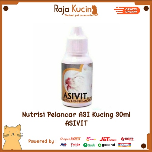 ASIVIT Vitamin kucing untuk memperlancar ASI / Obat pelancar ASI kucing