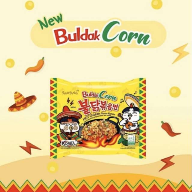 Samyang Buldak Corn