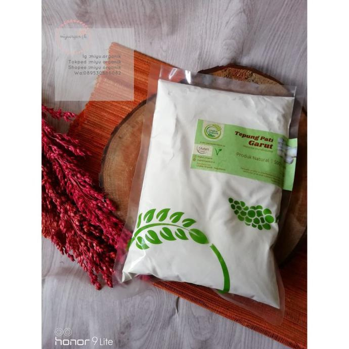 

TERMURAH Tepung Pati Garut Lingkar Organik Kode 551