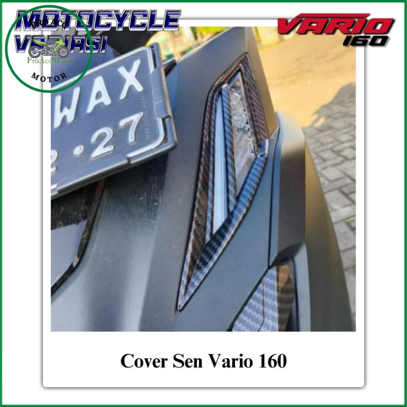 Cover Sen depan Vario 160 Carbon Nemo Cover Sein Carbon Vario 160 Click 160