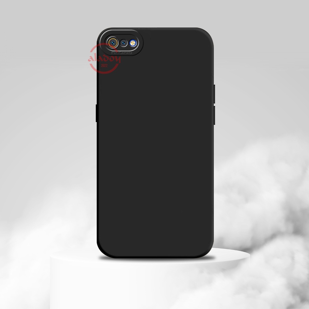 Soft Case Oppo A1K Case Liquid Silicone Pro Camera Premium Casing
