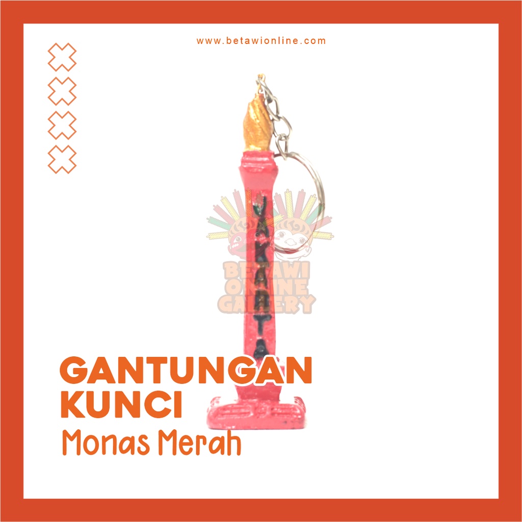 [Termurah] Gantungan Kunci Monas