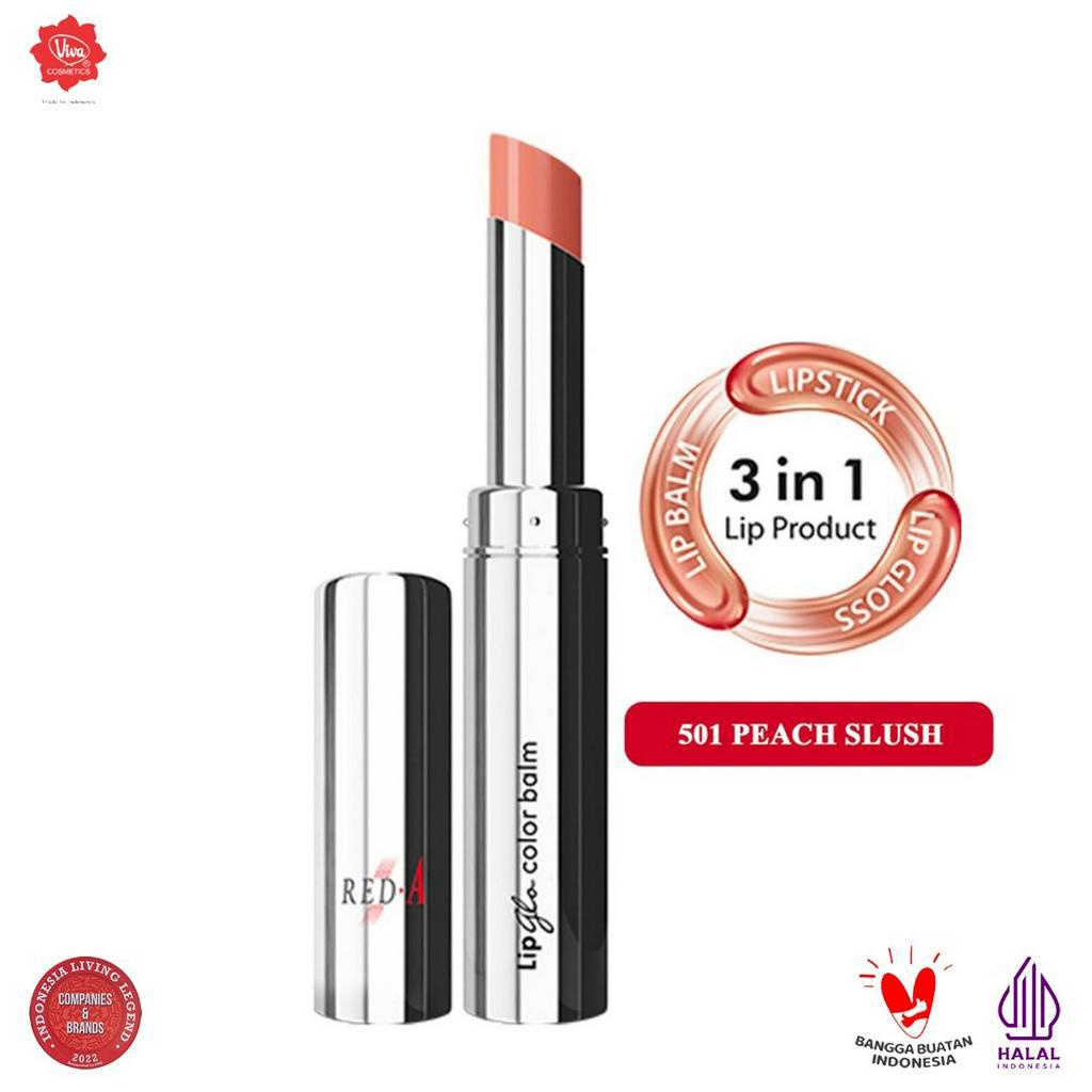 Red-A Lip Glo Color Balm 3in1 | Lip Balm