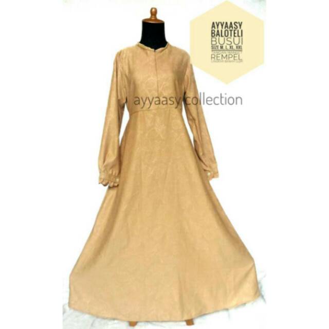 Gamis balotely embos premium