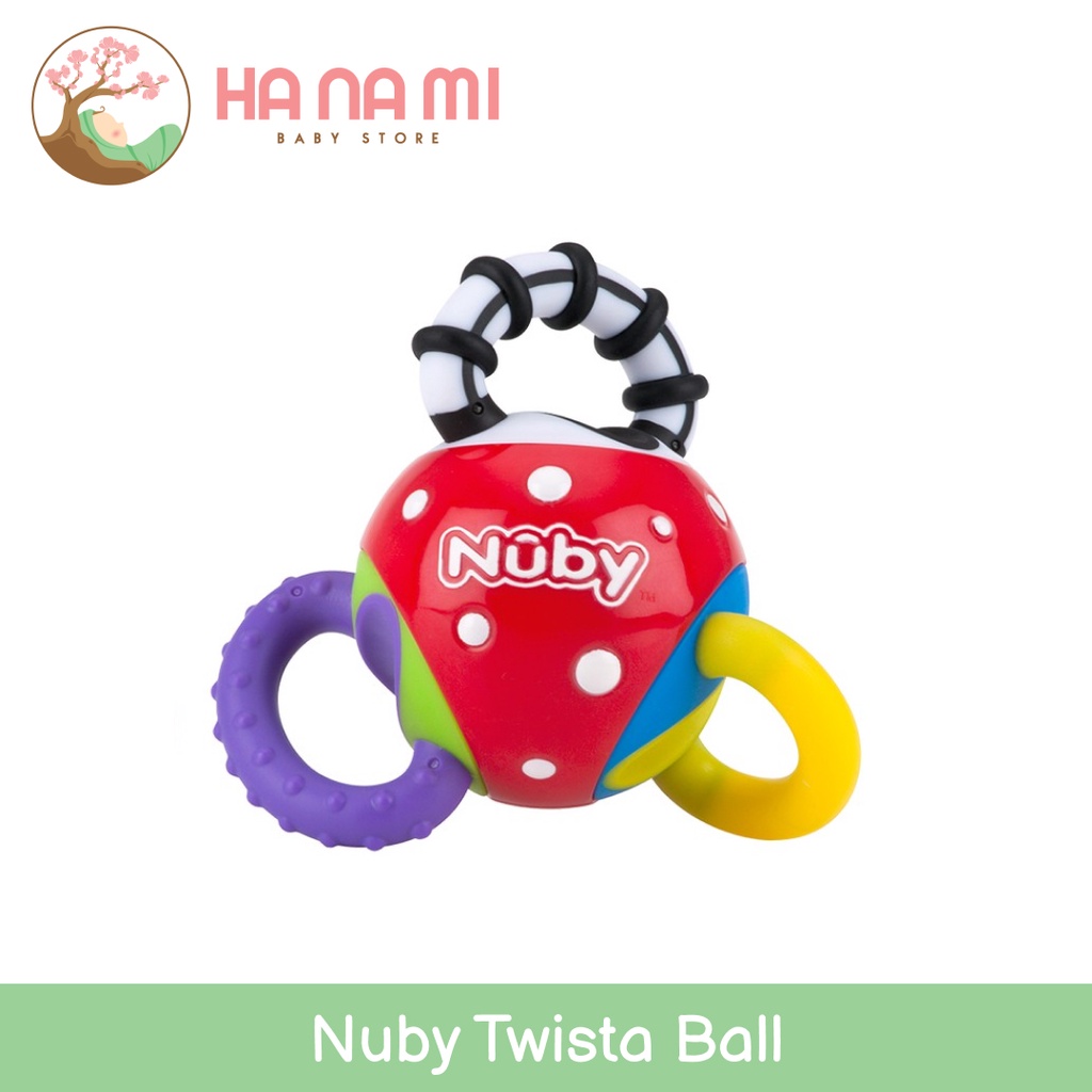 Nuby Twista Ball - Mainan Sensori Anak Twista Ball