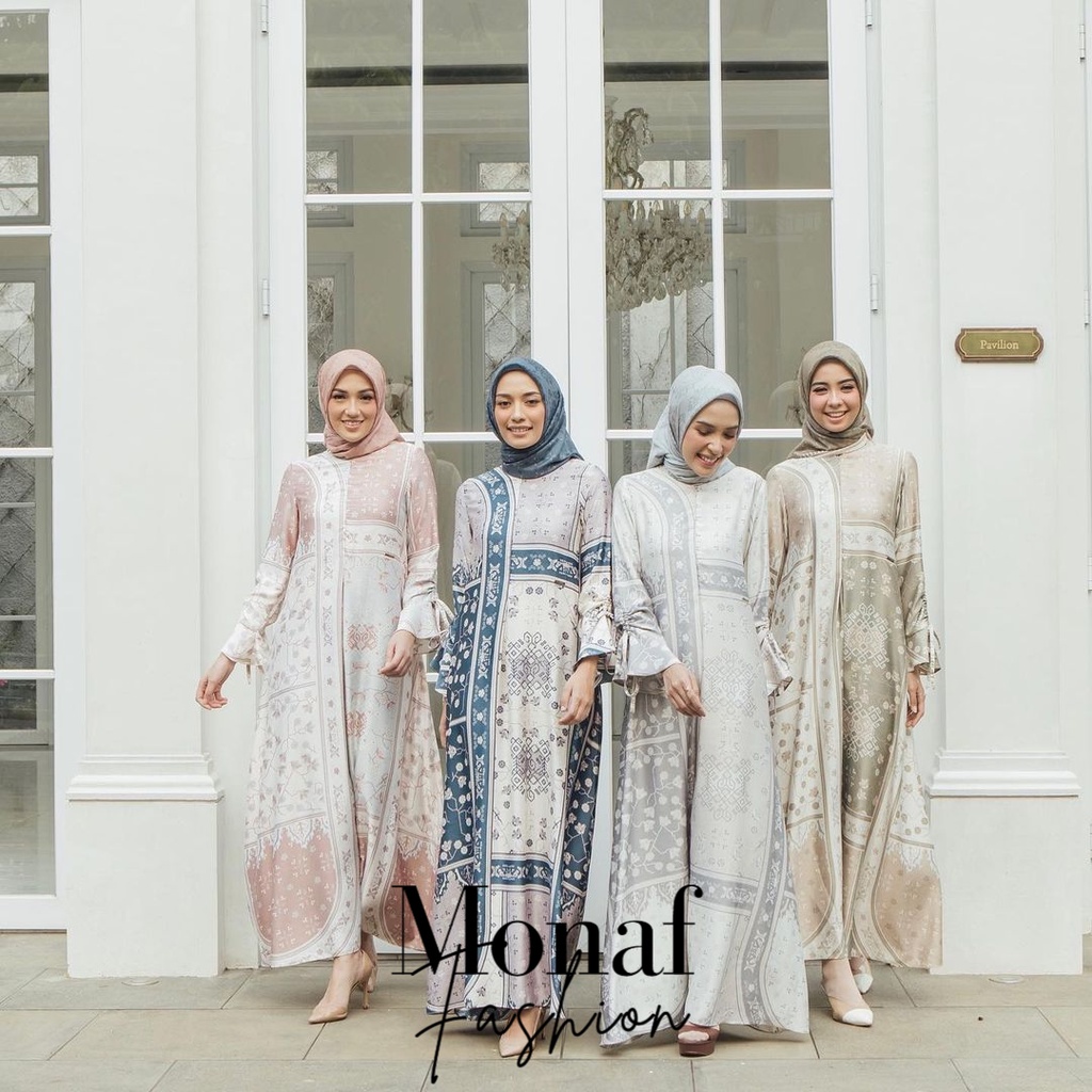 Gamis Maxmara Silk Original Gamis Terbaru Gamis Maxmara Luxury Premium