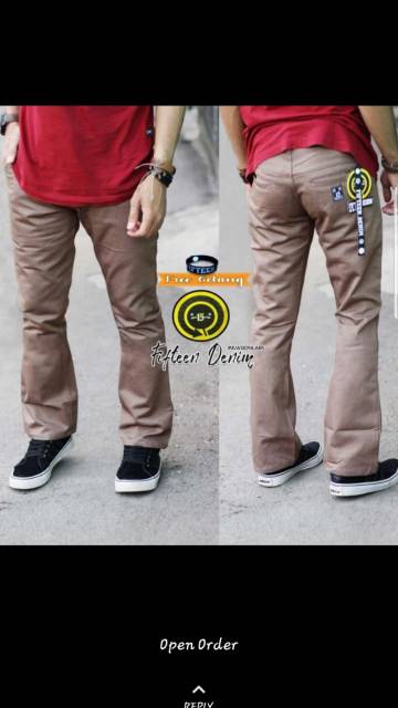 Celana Kantor Pria Terbaru / Celana Chino Katun Premium Cutbray