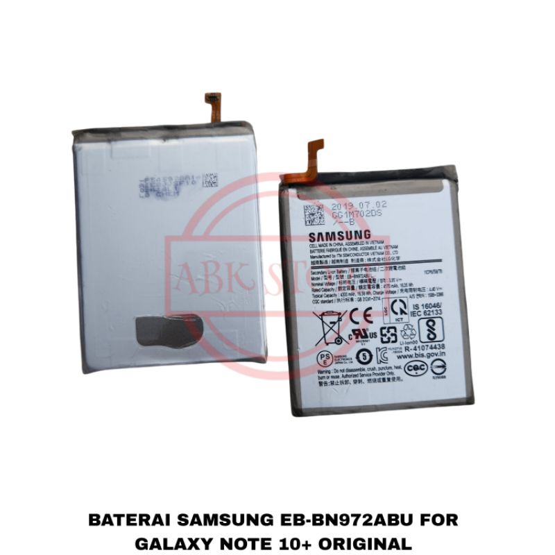 BATRE BATERAI BATTERY SAMSUNG GALAXY NOTE10+ | NOTE 10 PLUS EB-BN972ABU ORIGINAL