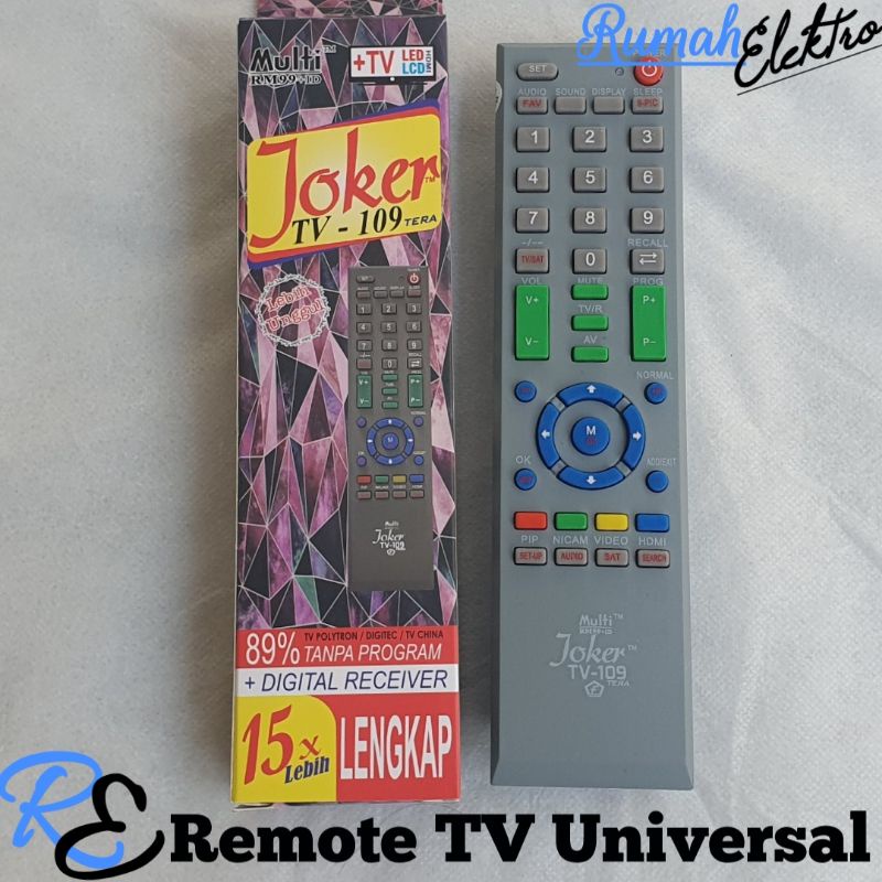 Remot Remote TV Universal Plus TV LED LCD HDMI Plus Digit Receiver