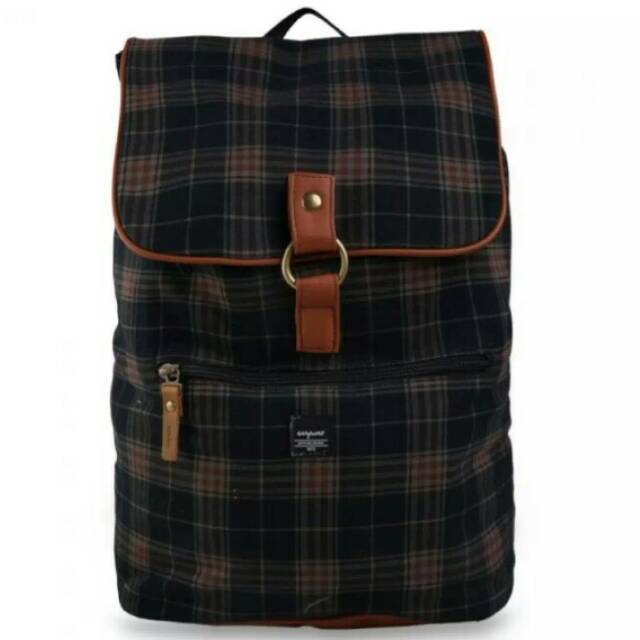 Tas Ransel Wanita Exsports Sweet Tartan