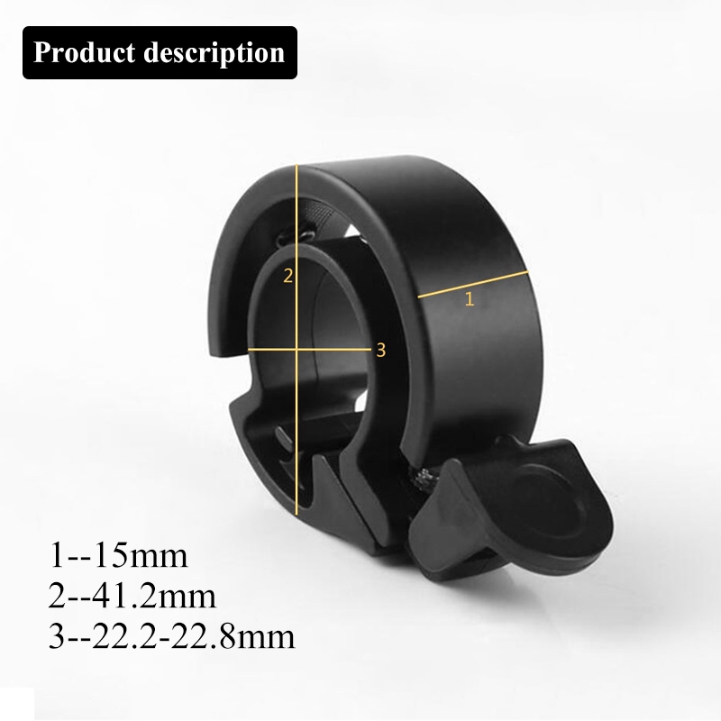 Bel Sepeda Aluminium Alloy Nylon Mountain Bike Riding Equipment Bell