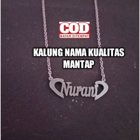 TERBARU!!KALUNG NAMA FASHION motip