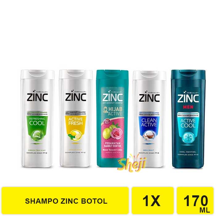 SHAMPO ZINC 170 ML BOTOL